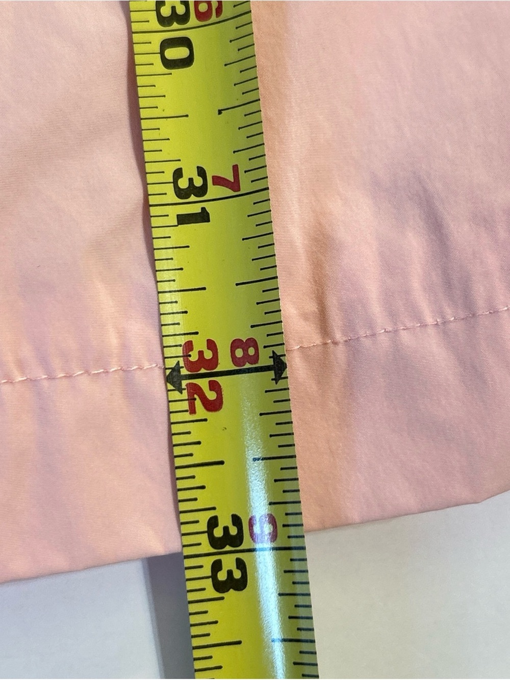 RLR Ralph Lauren Pink Trench Double Breasted Vented Belted Raincoat Large Flawed - Picture 13 of 14